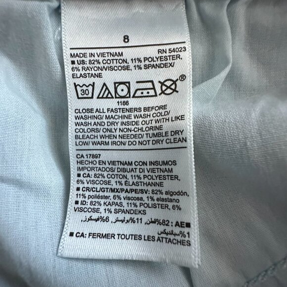 NWT Old Navy Women' Sz 8 Blue Denim Mid-Raise Rockstar Super Skinny Jean Pants - Picture 16 of 16